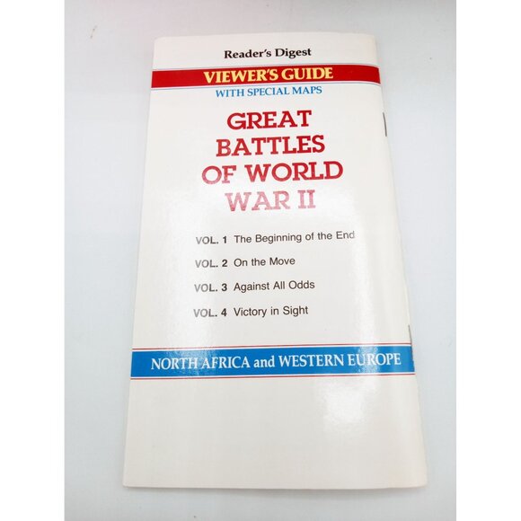 Great Battles Of World War II VHS Box Set Europe Vol 1-4 Readers Digest Video - Picture 11 of 14
